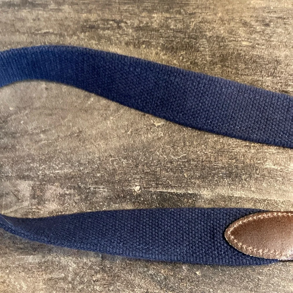 Vineyard Vines Kids Whale‎ Pattern Canvas Belt Size 32 Pink Blue Nautical